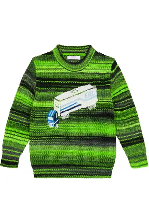 ERL Jersey en mezcla de lana bordado