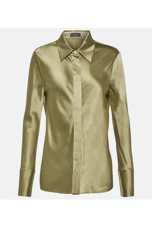 Joseph Camisa Brunel de satén