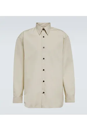 DRIES VAN NOTEN Camisa oxford Croom en popelín de algodón