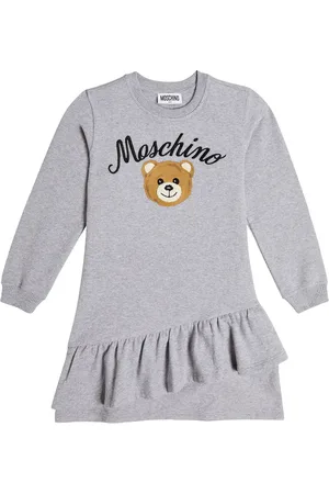Moschino Vestido Teddy Bear en mezcla de algodón