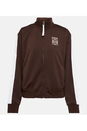 Loewe Chaqueta deportiva de jersey con anagrama
