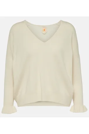 Jardin des Orangers Jersey de lana y cachemir con volantes