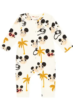 Mini Rodini Bebé - mono Ritzratz de jersey en mezcla de algodón