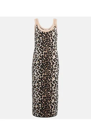 VALENTINO Vestido midi bodycon de jacquard