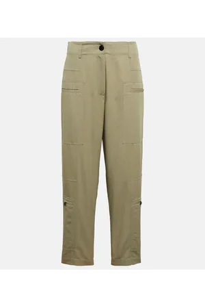 Proenza Schouler White Label pantalones tapered de tiro alto