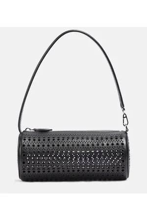 Alaïa Alaïa Bolso al hombro Tube de piel perforada