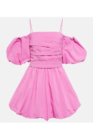 Simkhai Vestido corto con hombros descubiertos