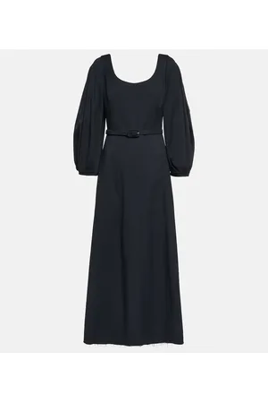 GABRIELA HEARST Vestido midi Mena de seda