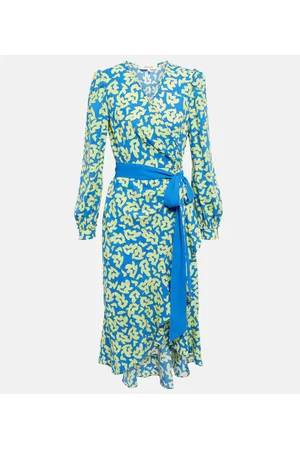 Diane von Furstenberg Vestido midi estampado