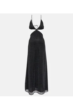 Oseree Oséree Vestido Lumière con aberturas