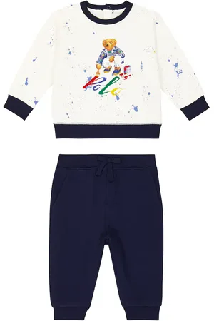 Ralph Lauren Bebé - set de top y pantalones Polo Bear