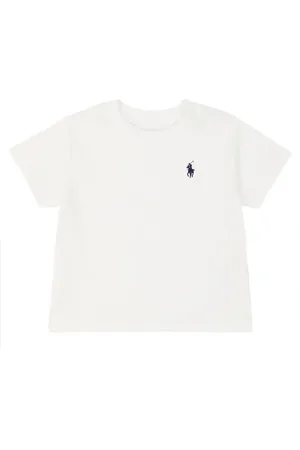 Ralph Lauren Bebé - camiseta en jersey algodón con logo