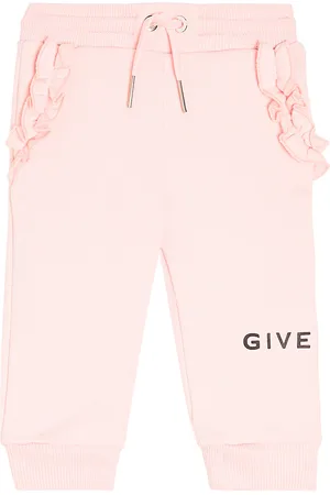Givenchy Bebé - pantalones deportivos de mezcla de algodón