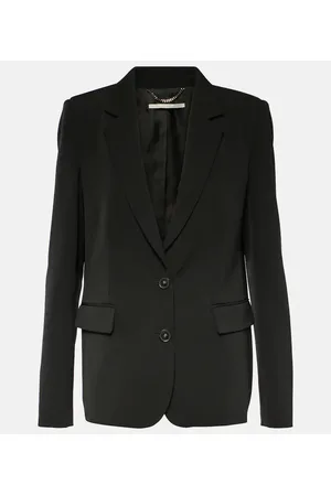 Stella McCartney Blazer de mezcla de lana