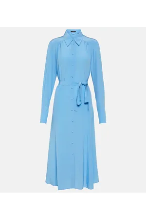 Joseph Vestido camisero Diane de crepé de seda