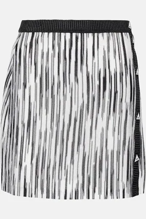 Missoni Minifalda de punto teñida por inmersión