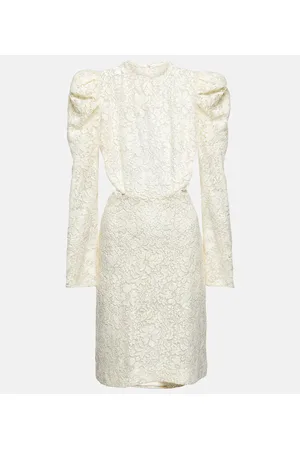 Costarellos Vestido de novia corto Zenni con encaje