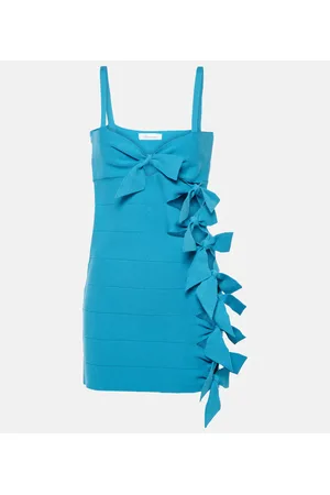 BLUMARINE Vestido corto con lazos