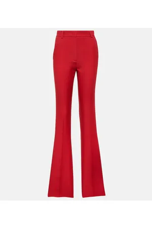 VALENTINO Pantalones flared Crepe Couture