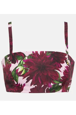 Oscar de la Renta Bralette floral