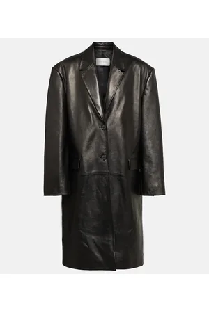 MAGDA BUTRYM Abrigo oversized de piel