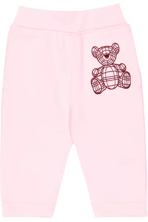 Burberry Bebé - pantalones deportivos de algodón