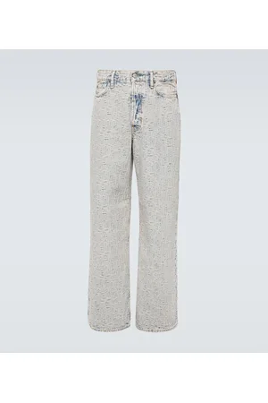 Acne Studios Jeans anchos 1981M con monograma