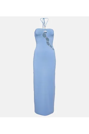 SIR Vestido largo Salvador con cuello halter