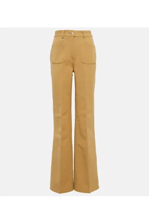 Loro Piana Pantalones Danbeth de algodón y lino
