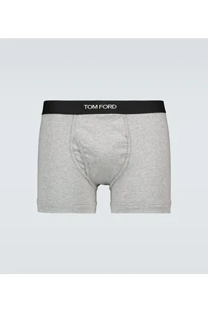 Tom Ford Bóxer briefs de algodón con logo