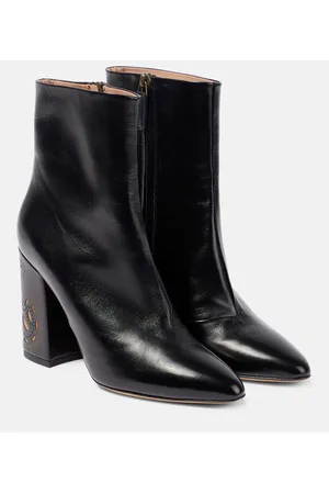 Etro Botines de piel perforada