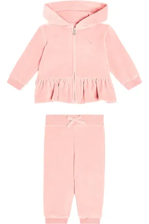 Ralph Lauren Bebé - chándal de mezcla de algodón con volantes
