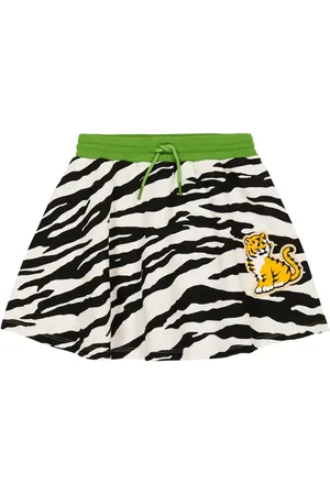 Kenzo Falda de forro polar de algodón