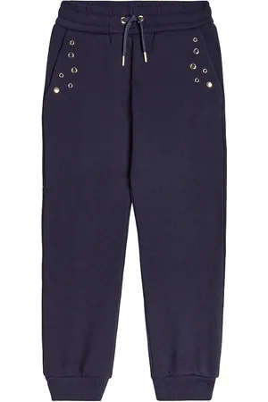 Chloé Chloé Kids Pantalones deportivos de algodón