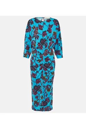 Diane von Furstenberg Vestido midi Chrisey floral