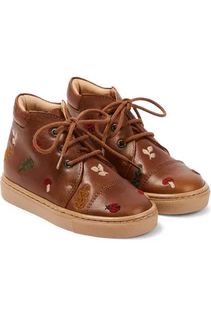 Petit Nord Zapatos de piel con cordones