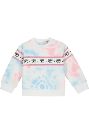 MONNALISA X Chiara Ferragni bebé - jersey en mezcla de algodón tie-dye