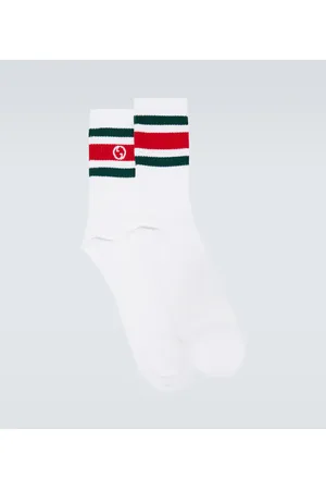 Gucci Calcetines en mezcla de algodón con GG