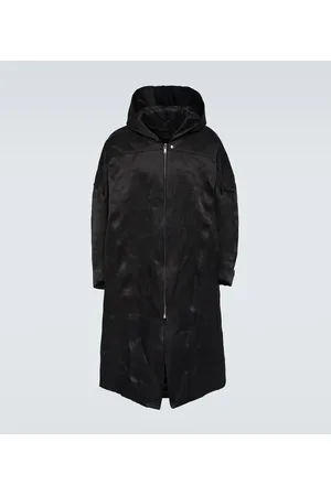 Rick Owens Abrigo acolchado Jumbo Peter de algodón y seda