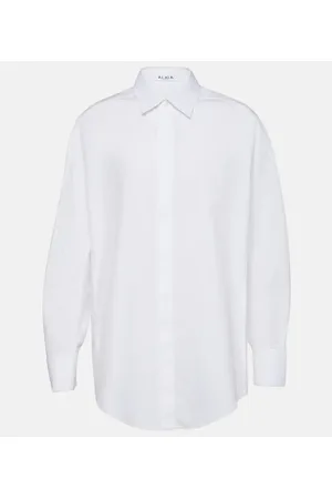 Alaïa Alaïa Camisa de algodón oversized