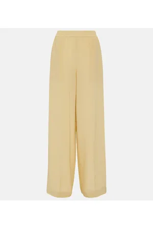 Joseph Pantalones anchos Hulin de crepé de seda