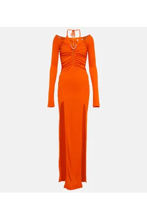 DION LEE Vestido de fiesta Mobius Slit de jersey