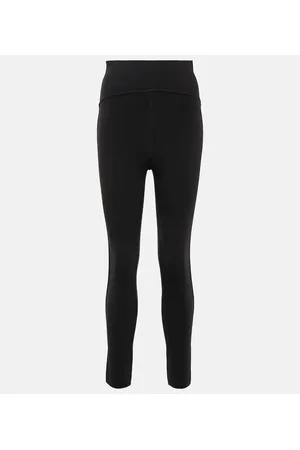 Alaïa Alaïa Leggings en mezcla de lana con tiro alto