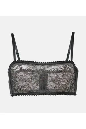 WARDROBE.NYC Bralette de encaje floral