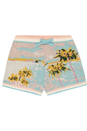 ZIMMERMANN Shorts Tiggy de algodón estampados