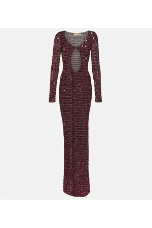 AYA MUSE Vestido largo Chyha adornado