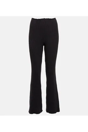 The Row Pantalones flared Bija de cachemir