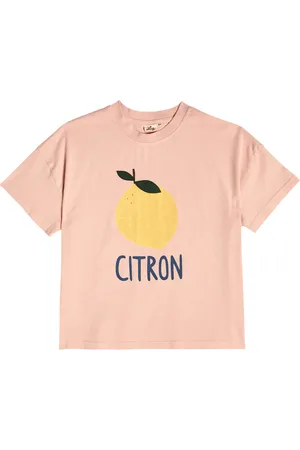 Jelly Mallow Camiseta en jersey de algodón estampada