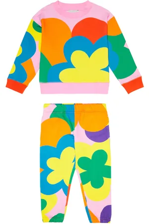 Stella McCartney Chándal de algodón estampado