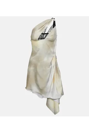 COPERNI Vestido corto de jersey asimétrico